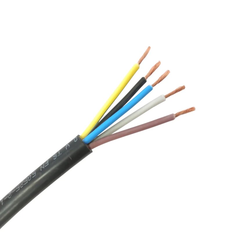 copper cable HO5VV-F 5x6