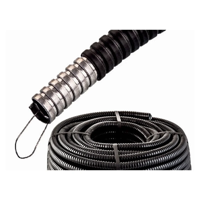 PVC Coated Flexible Steel Conduit (Wire Inside) - Inside Diameter: 40 mm (11/2