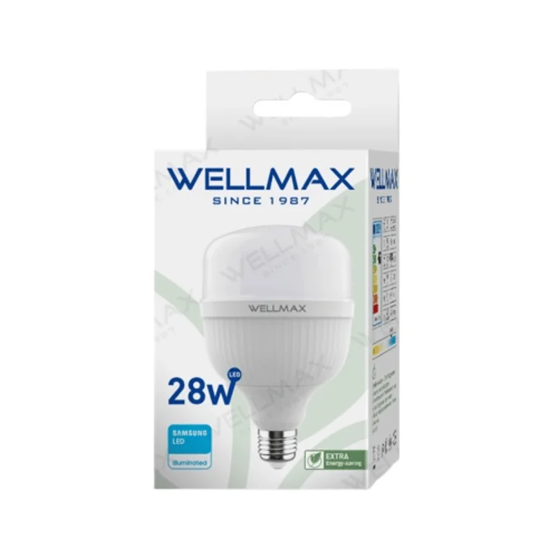 ლედ ნათურა Ecolite ballet T bulb T100 28W 4000K E27 