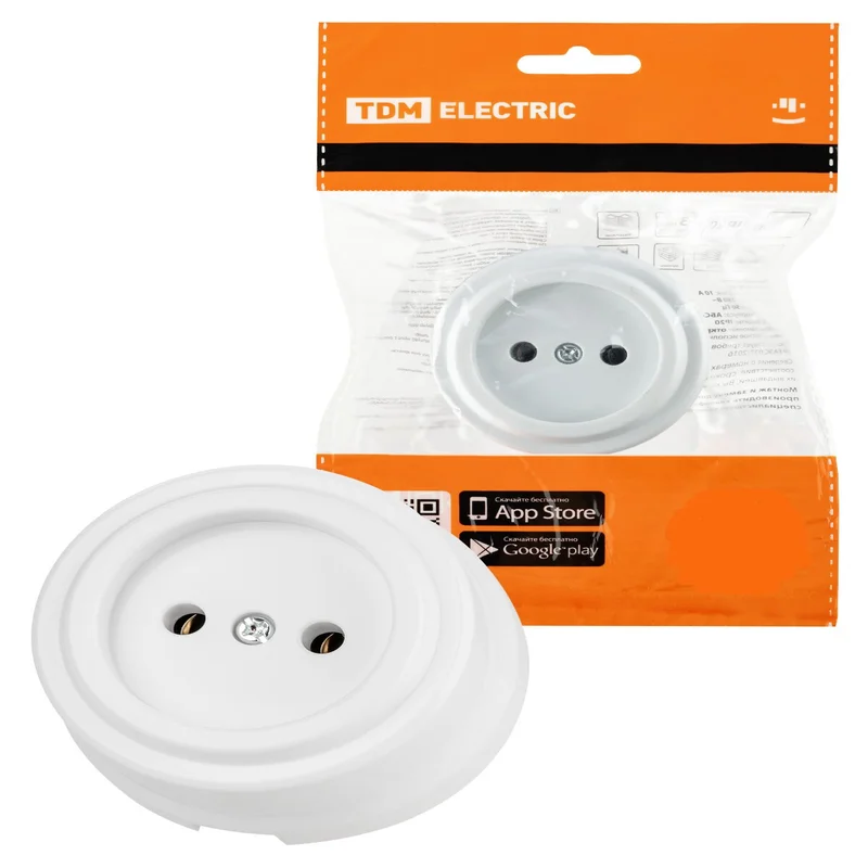 როზეტი 10ა. თეთრი (Vivi) SQ1820-1011 TDM