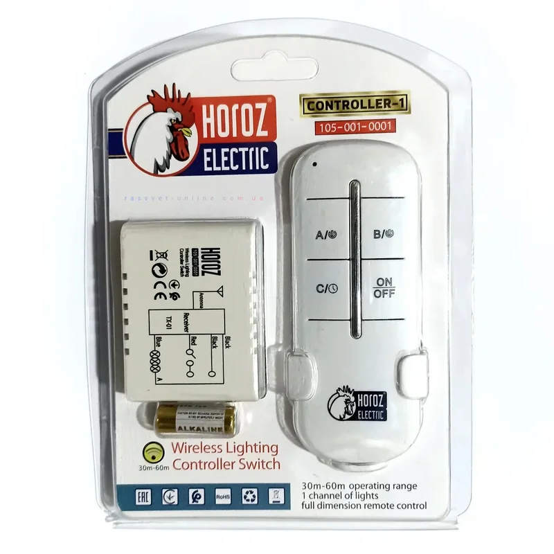 105-001-0001 1CH განათების პულტი-767410