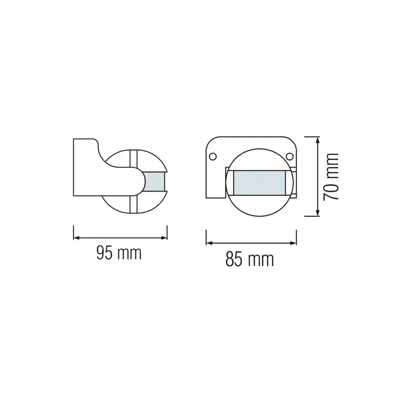 088-001-0003 Макс. 1000 Вт Белый датчик (HL482)