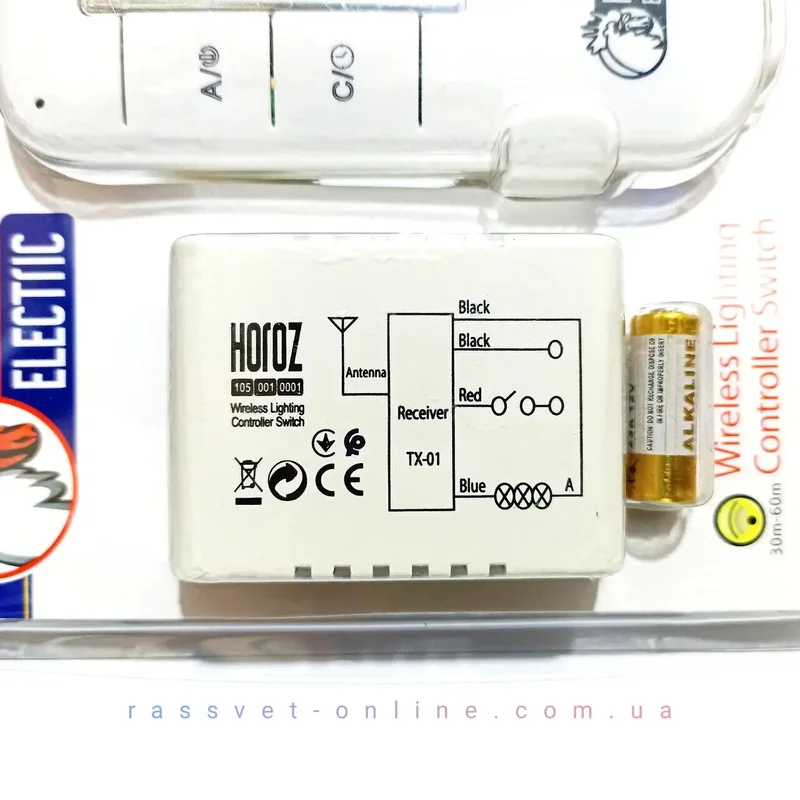 105-001-0001 1CH განათების პულტი-767410