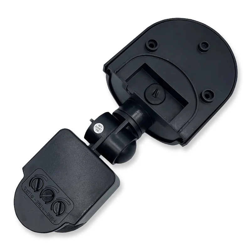 088-001-0002 მაქს. 1000W შავი ფერის სენსორი (HL481)) მოძრაობის სენსორი  (22620)