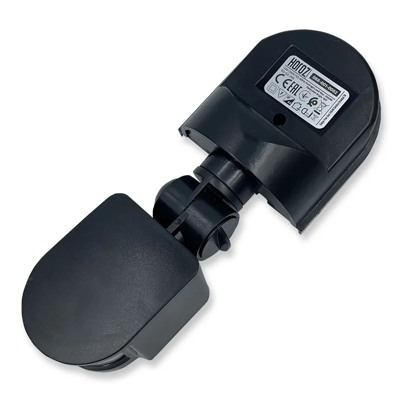 088-001-0002 მაქს. 1000W შავი ფერის სენსორი (HL481)) მოძრაობის სენსორი  (22620)