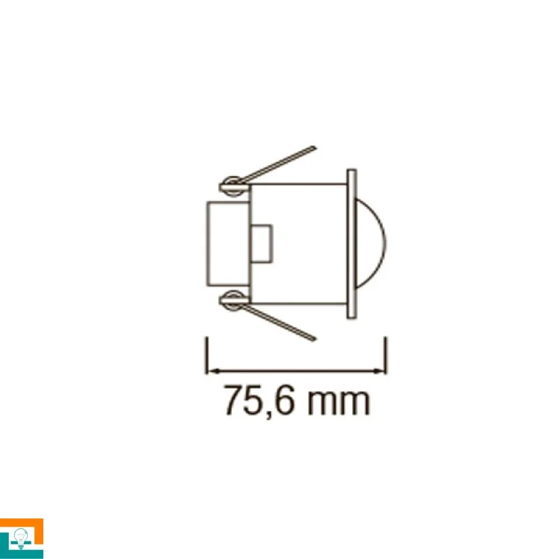 088-001-0006 Макс. 1200 Вт, белый датчик (HL485)