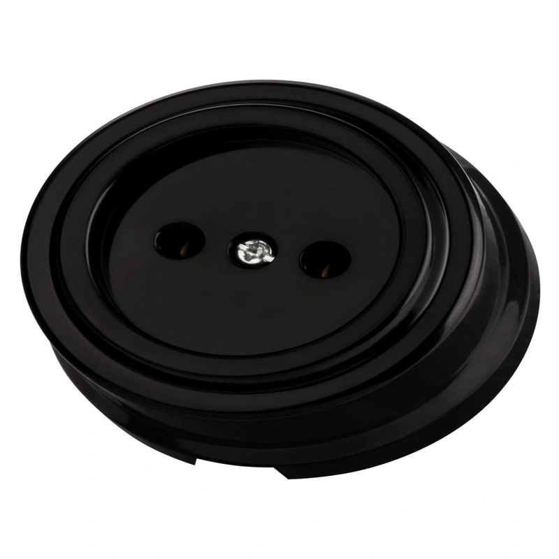 როზეტი 10ა. შავი (Vivi) SQ1820-1211 TDM