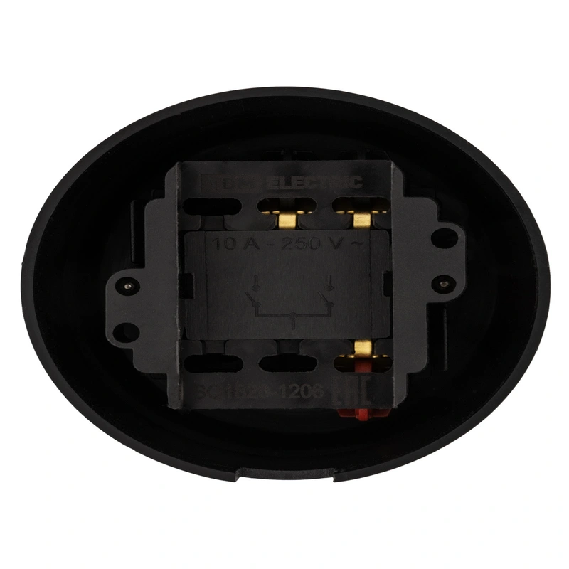 ჩამრთველი. შავი (Vivi)  SQ1820-1205 TDM