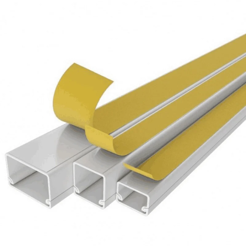 წებვადი კაბელ- არხი Adhesive (yellow, carton box) PVC Trunking 12x12