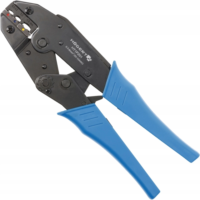 Плоскогубцы HOGERT для изолированных клемм 0,5-6,0 мм