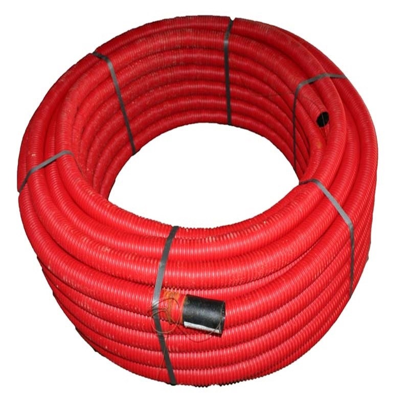 FLEXIBLE DOUBLECOAT CORRUGATED PIPE (RED) KF 09040 BA