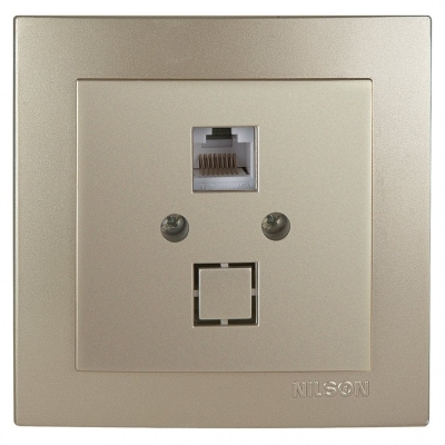 Numeric Telephone Socket RJ 45 CAT 3