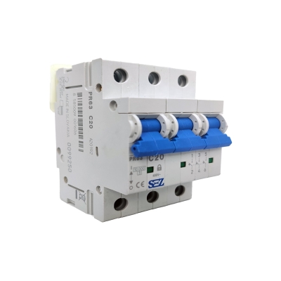 Automatic switch PE63-S 20A/3P (6kA)