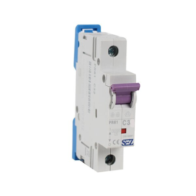 Circuit breaker PR61-C 3A/1P (10kA)