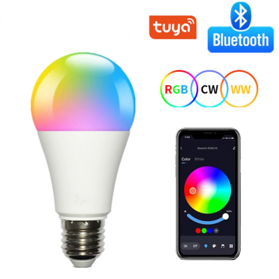 Ledolet  9w RGBW LED bulb ლედ ნათურა პულტით