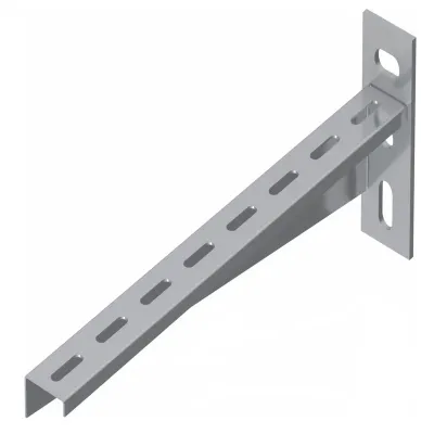 Wall bracket for metal channel 210 mm